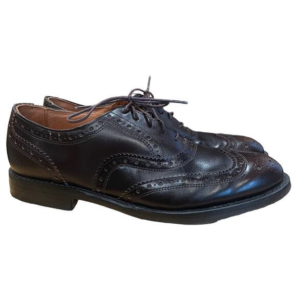 Allen Edmonds Whitney Wingtip Oxfords Dress Shoes Mens 9 D 6721 Leather Academia main image 7